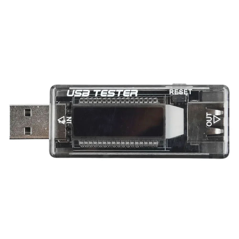 USB Voltage and Current Capacity Tester Portable USB Charger Power Meter Measure Voltage and Current Plug and Play