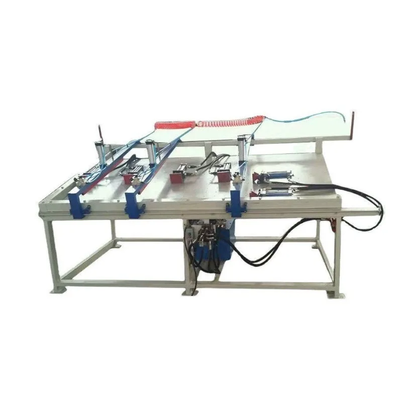 

MH470/MH480 Pneumatic hydraulic frame assembly machine Single-sided frame assembly machine Hydraulic frame assembly machine