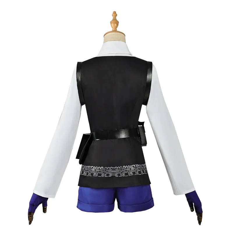 

c;4,g\6/Game Arknights Texas The Omertosa Battle Suit Cosplay Costume Gorgeous Uniform Halloween Party Role Play Outfit3;v\6.h/