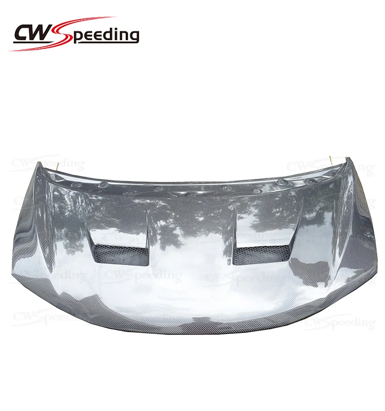 

JS-W STYLE CARBON FIBER ENGINE HOOD BONNET for 2014-2016 HONDA JAZZ FIT GK5