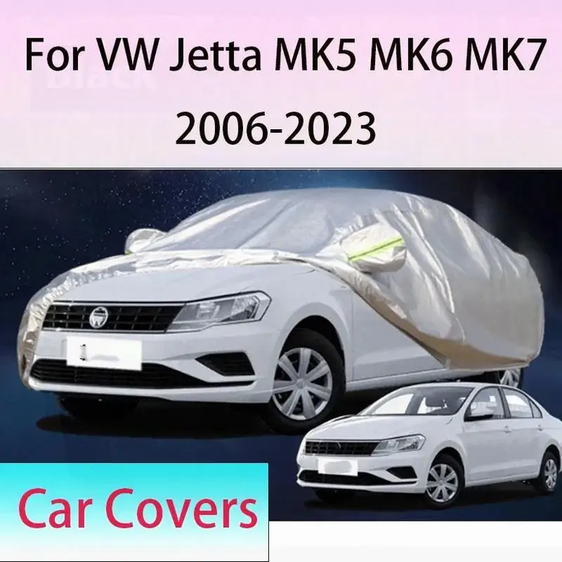 

For VW Jetta Outdoor Protection Waterproof Dustproof Full Car Cover Sunshade for MK5 MK6 MK7 2006 2023 Car Covers