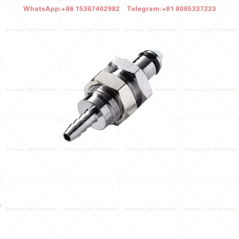 4202 4203 4204 Bulkhead Male Quick Coupling, Stainless Steel Liquid Cooling Connector Industrial Pipeline Pagoda Joint Fitting