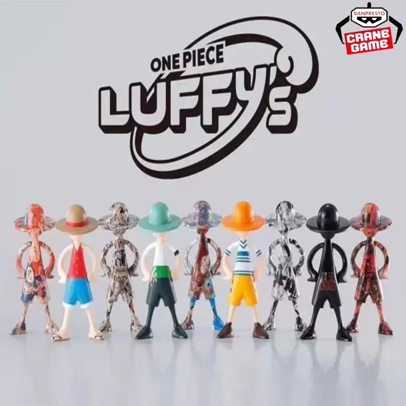 Bandai Namco Banpresto One Piece Monkey D. Luffy Random One Adventure Memory Collector Ornament Anime Figure Model Toy Gift