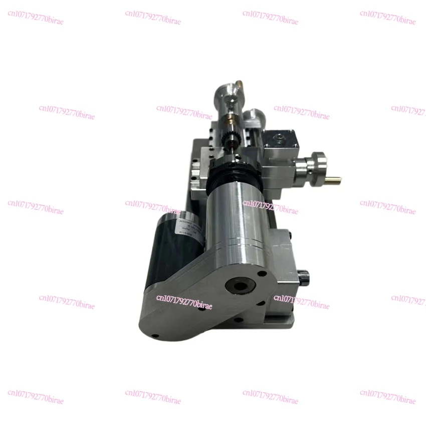 

Portable Desktop Mini Lathe 220 Volts 80 Watts 100 - 2500 Rpm Self-made Small Lathe Multi-functional Household Woodworking Tools