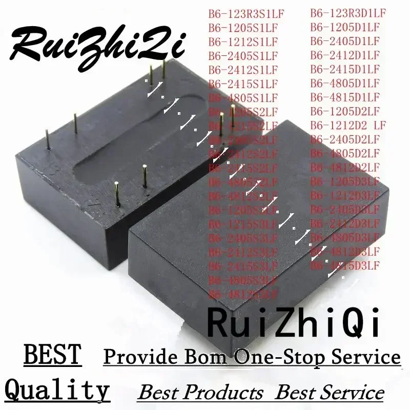 

10PCS/LOT B6-2405S2LF B6-2412S2LF B6-2415S2LF B6-4805S2LF B6-4812S2LF B6-1205S3LF B6-1215S3LF B6-2405S3LF B6-2412S3LF DC/DC