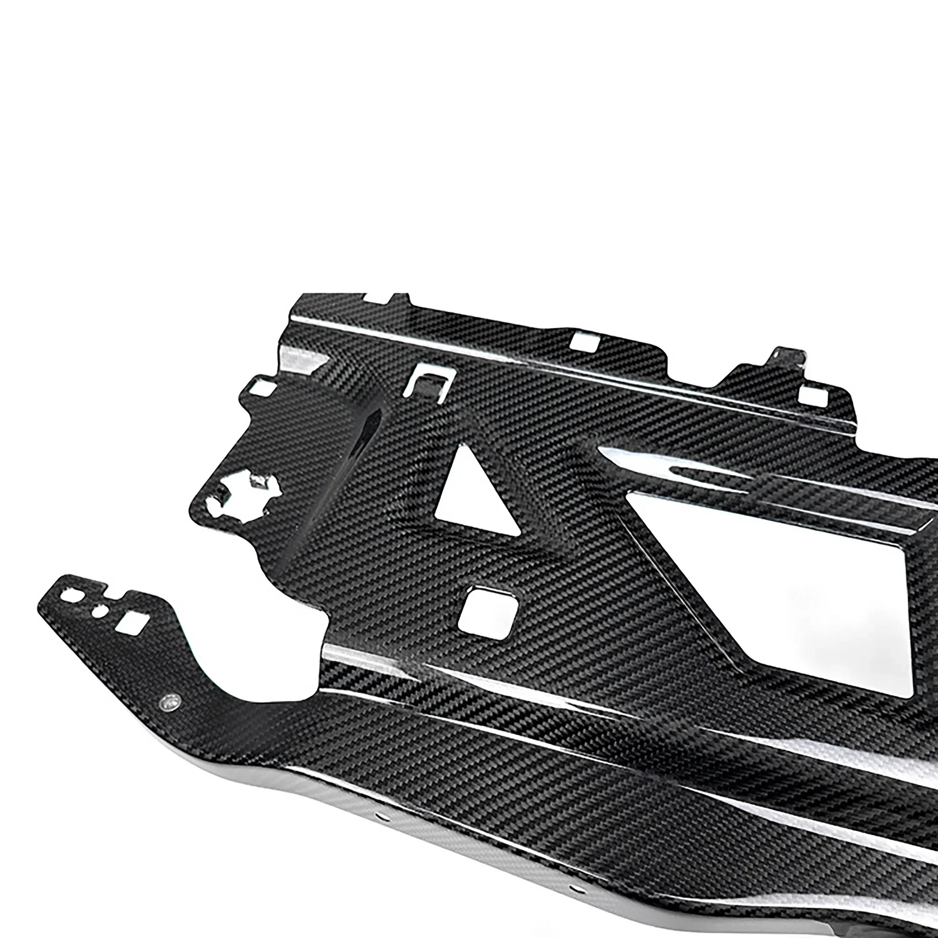 Suitable for BMW M3M4M2G80G82G87 dry carbon fiber water tank decorative cover water tank guard