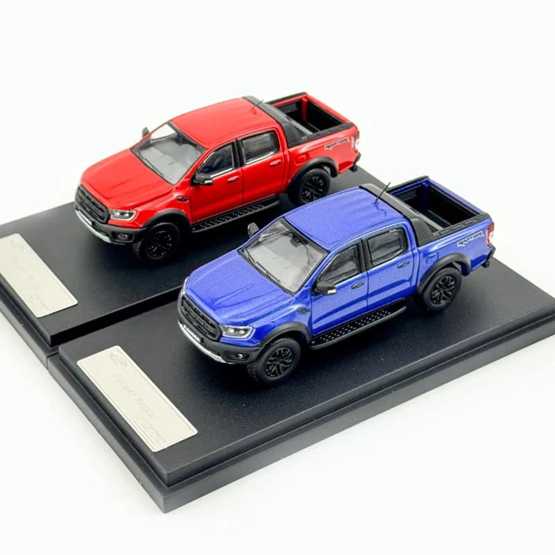 MK Diecast 1:64 Scale Ranger Raptor Pickup Truck Alloy Simulation Car Model Collection Show Decoration Gift