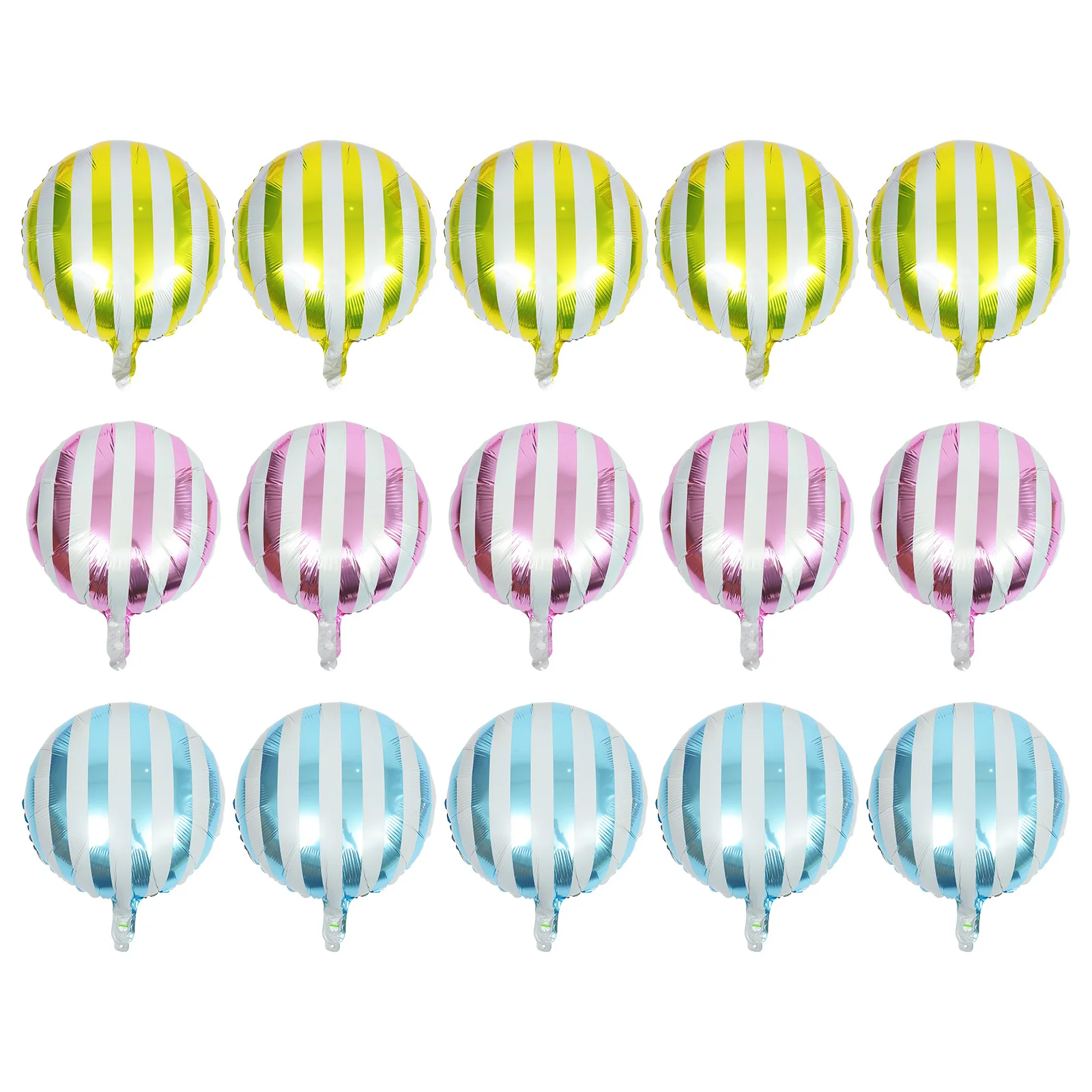 

15 Pcs Balloon Decoration Birthday Balloons Fun Party Supplies Round Decorative