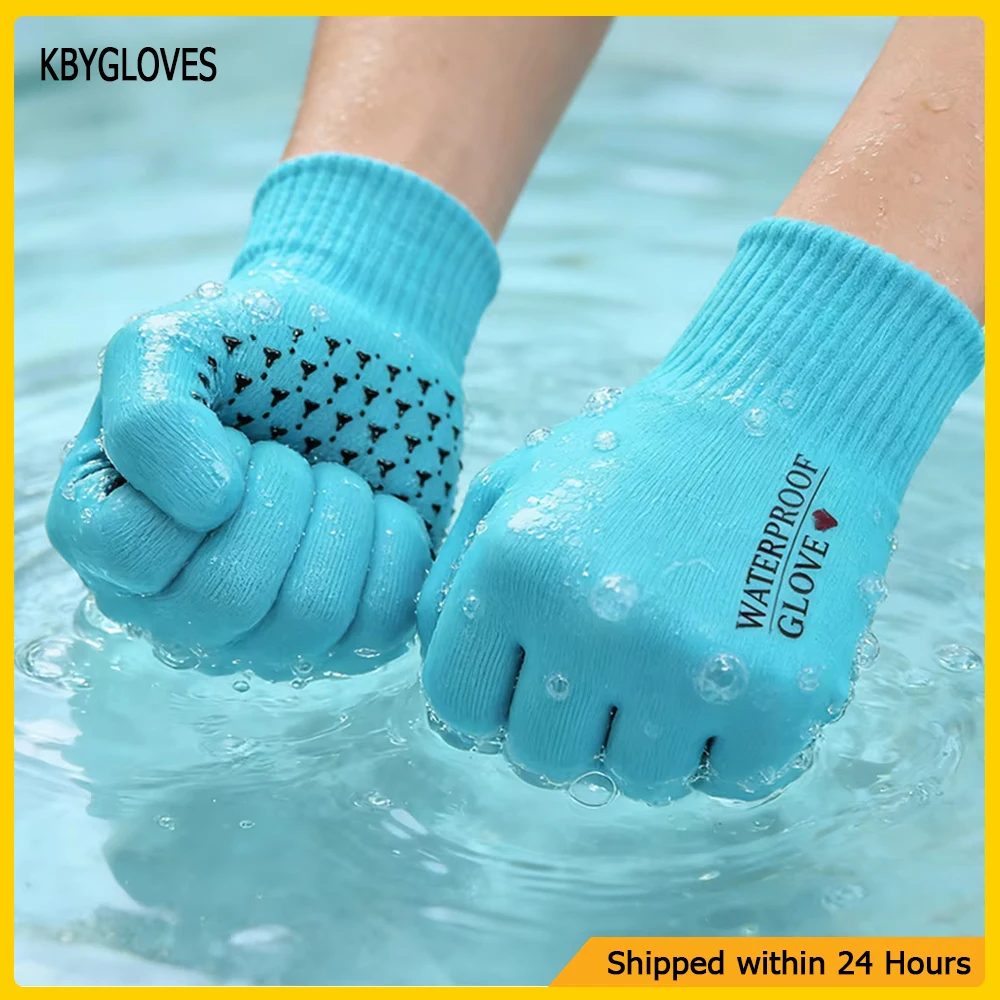 Waterproof Thermal Gloves Anti-Slip Wear-Resistant Breathable Outdoor Winter Thickened Durable Padded Grip Protection Men Women