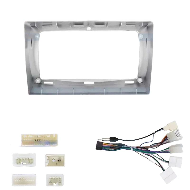 9-10.1 Inch 2 Din Car Radio Fascia Panel for Toyota IST Urban Cruiser 2002-2016 Scion xD Android Radio Face Plate Fascia Frame