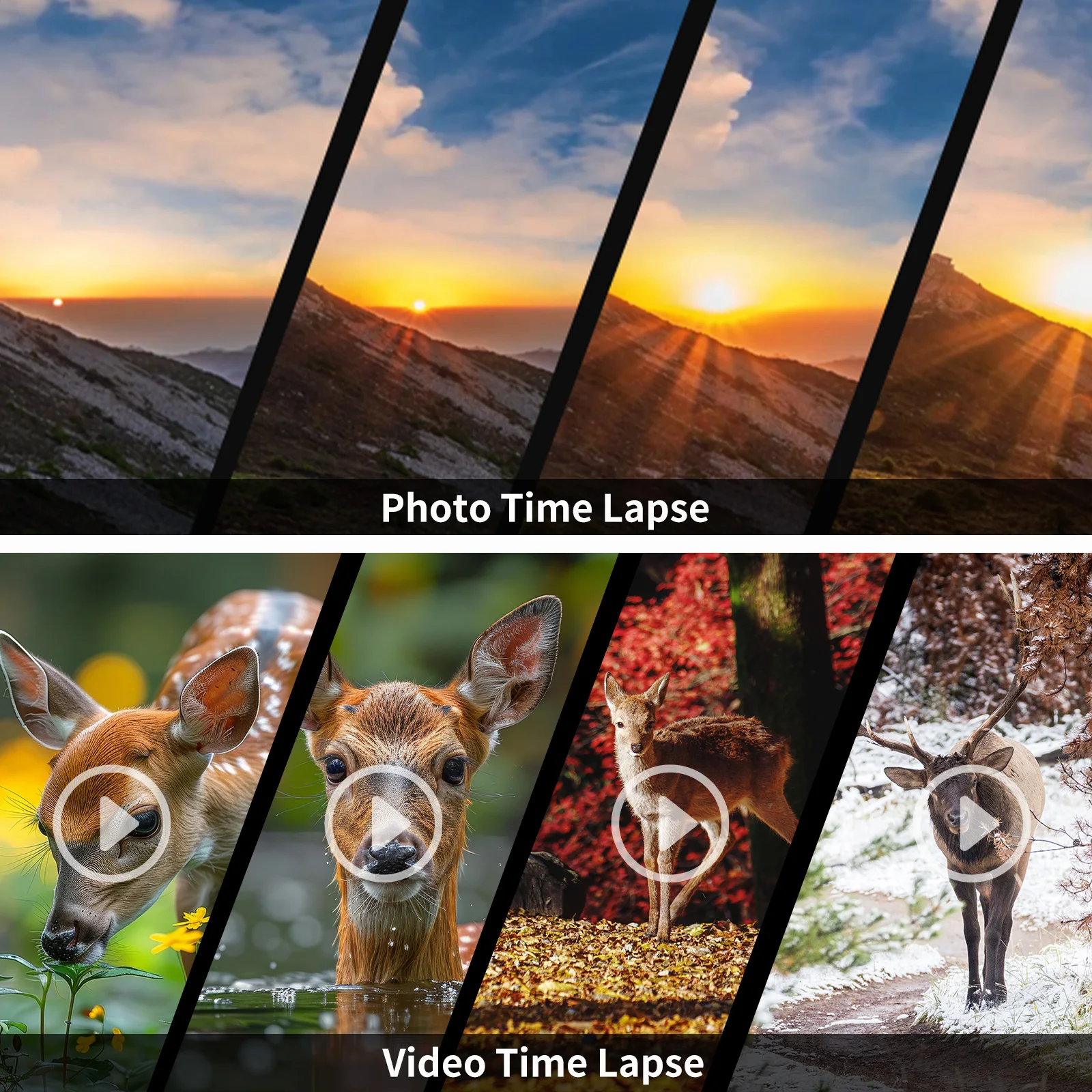 2026 فريدة من نوعها أحدث كاميرا صغيرة 1080P Timelapse لاسلكية واي فاي IP66 مقاوم للماء كاميرا فيديو رقمية 120 درجة زاوية واسعة موقع فيديو