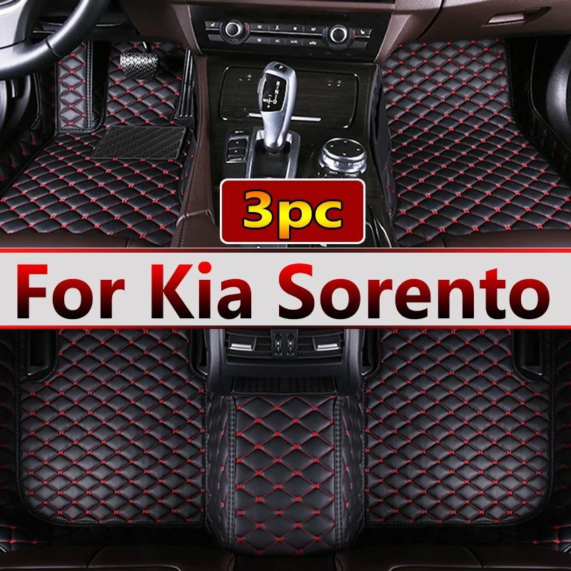 

Car Floor Mats For Kia Sorento（Five Seats）2013 2014 Customauto Foot Pads Automobile Carpet Cover interior accessories