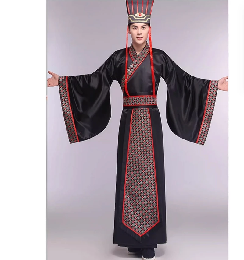 Men's Hanfu Hanfu Tang and Han Dynasty Princes' Clothing, Ministers' Official Performance Clothing, Ancient Clothing, Dresses
