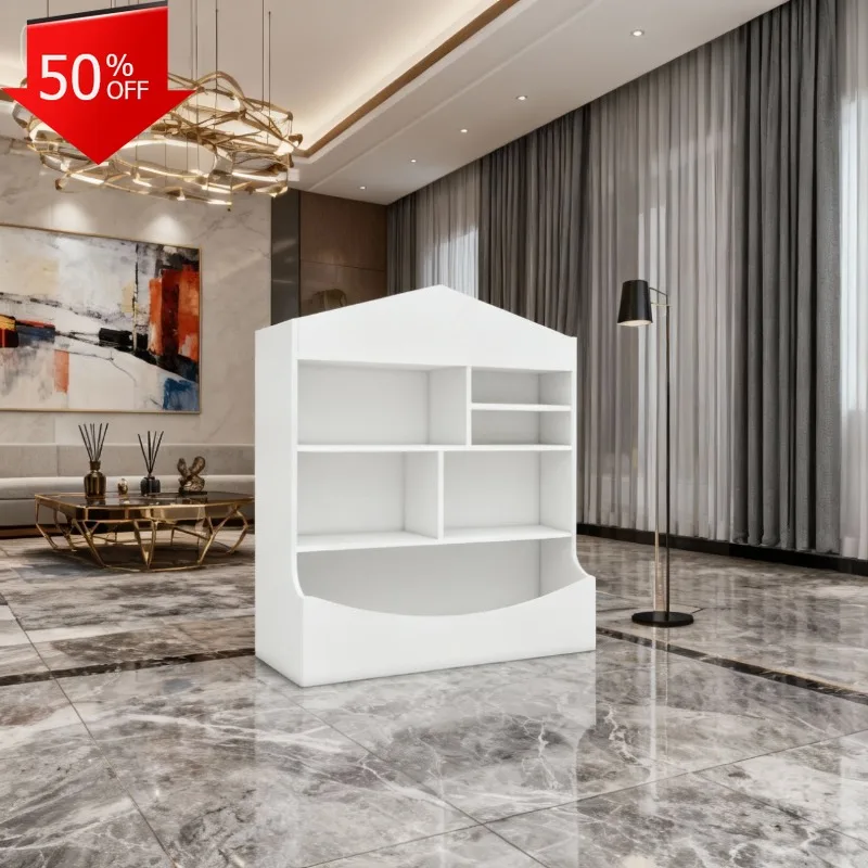 

Organizer Furniture Home Bookcase Storage Shelves Book Shelf Bookshelf Living Room Furniture Locker Crack Corner Estanteria Wall