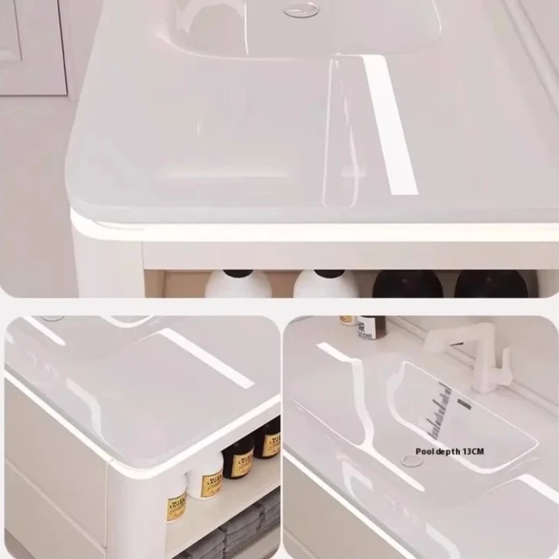 Accessories Bathroom Cabinet Storage Locker Tools Multifunction Desk Complete Modern Luxury Badkamerkast Full House Furniture