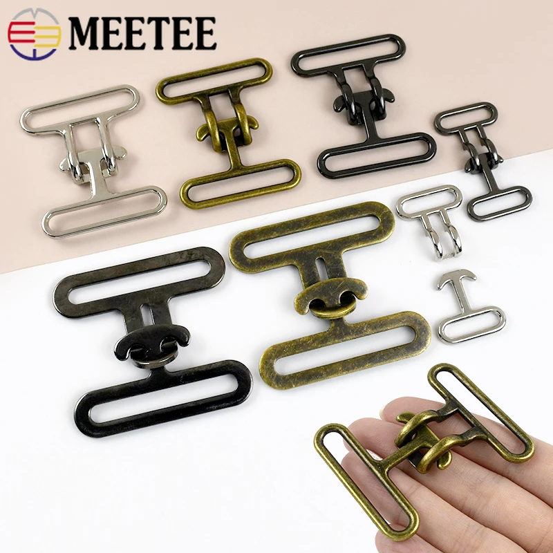 

2/4Pcs 20/40/50mm Metal Buckles Belt Buckle Garment Belts Adjustable Clasp Waistband Fastener Hasp Hook DIY Hardware Accessories
