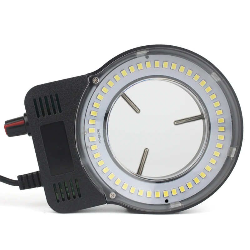 

48 LED SMD USB Adjustable Ring Light illuminator Lamp For Industry Microscope Industrial Camera Magnifier 110V-220V 3W-5W