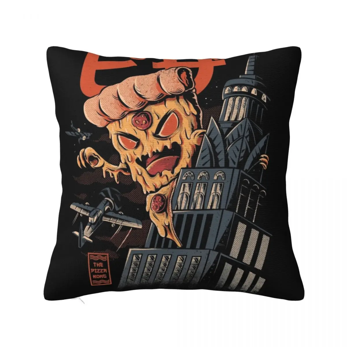 

Pizza Kong Throw Pillow Pillow Cases Decorative Cushions Cover ornamental pillows for living room Sofa Decorative Covers