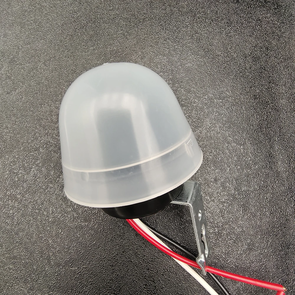 Automatico Auto On Off fotocellula Street Light Switch AC/DC 12V AC 220V 50-60Hz 10A Photo Control interruttore sensore Photoswitch