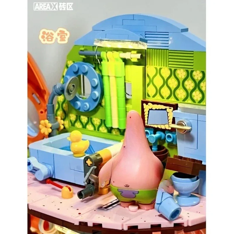 Décennie s de construction de maison d'ananas pour enfants, ornements de modèle rw, jouets de puzzle dos, cadeau de vacances de collection, nouveau