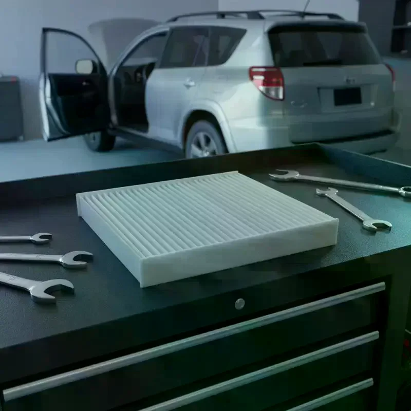 Activated Carbon Car Cabin Air Filter Formaldehyde Removal High Density Filtration Fits Most Sedan SUV Vehicle Types