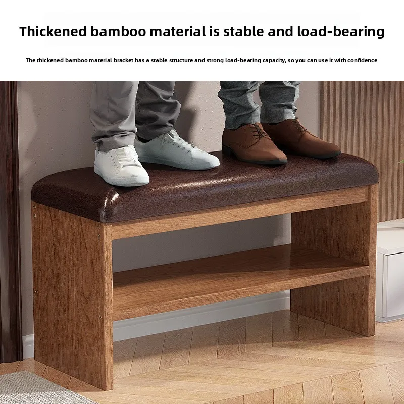 

Бытовой домашний табурет для смены обуви, встроенный шкаф для обуви, полка для обуви может сидеть и хранить шкаф для обуви