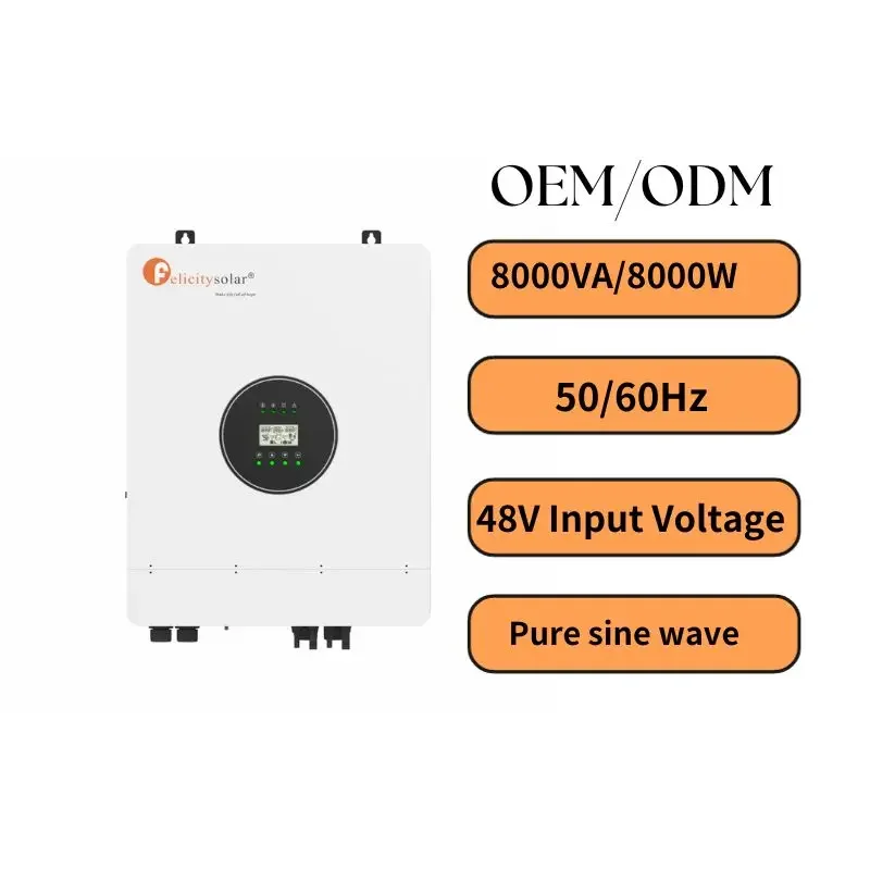 Felicity Solar 8kva 8kw 48V Solar Inverters Solar Inverters Onduleur Solaire