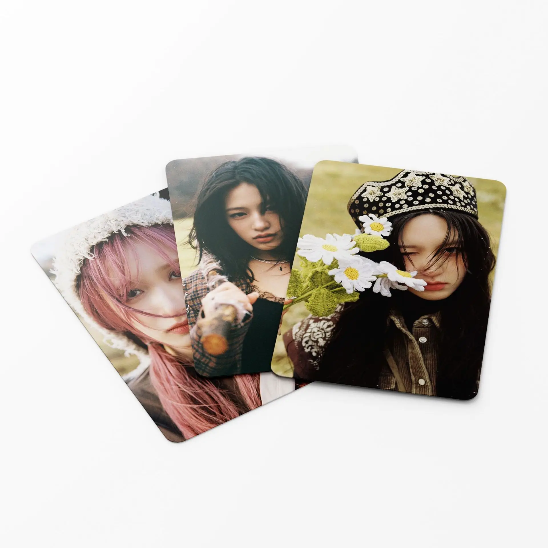 55 قطعة/المجموعة/مجموعة Kpop الجديدة Ablum EMPATHY Lomo بطاقة YUJIN WONGYONG LIZ HD صور طباعة صور بطاقة الصور لمحبي جمع الهدايا