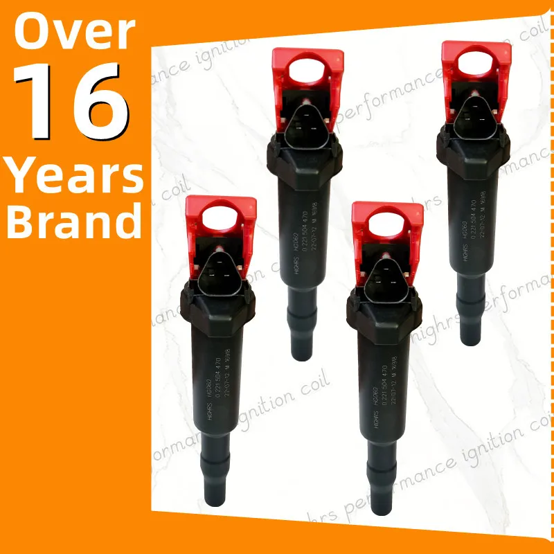 

4 pcs Ignition coil fit E46 E60 E82 E83 E84 E85 E90 E91 E92 N54 N46B20 318i 320i 330i 528i 535i 550i 650i 750i X3 X5 Z4 02215