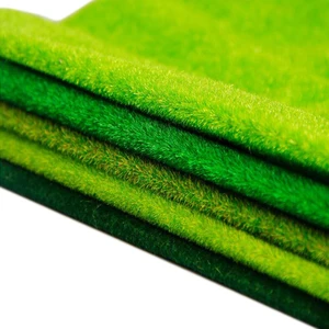 Thảm cảnh quan cho tàu mô hình, giấy kịch bản bố cục, phụ kiện diorama cỏ, 250mm * 250mm 12 Bộ phận Diorama bán hàng chính - 7