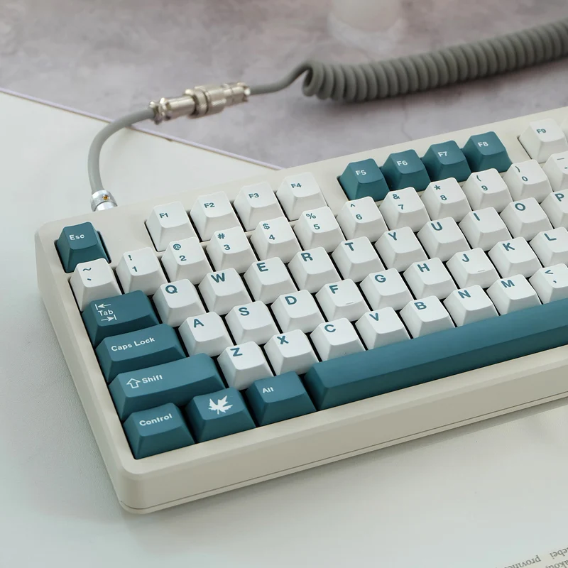145 Keys GMK Fox Keycaps PBT Dye-Sublimation Key Cap Cherry Profile GMK Clone Keycap For MX Switch Mechanical Keyboard