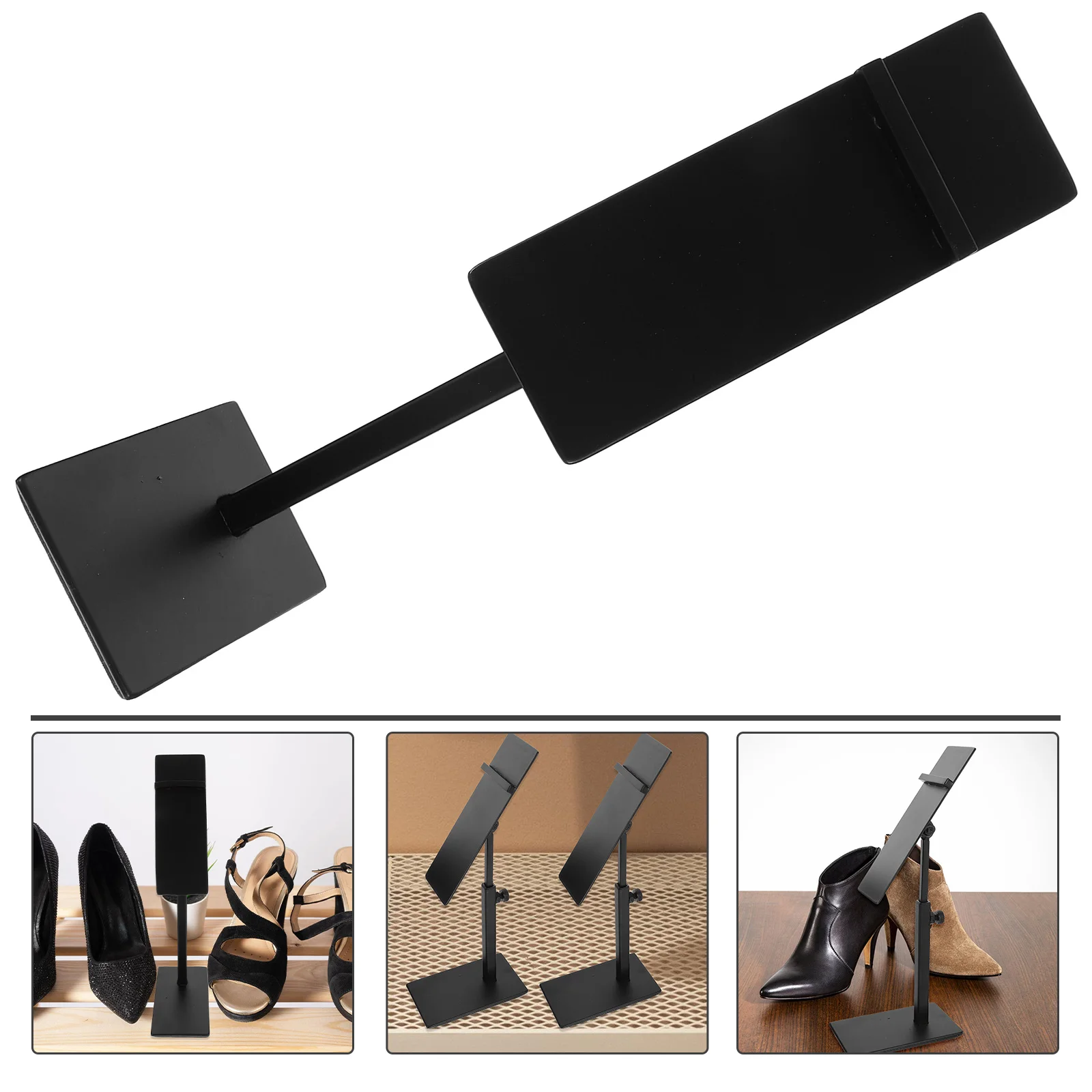 

Stainless Steel Shoe Display Shelf ganizer Simple Storage Rack Home Use Space Saving Small Portable Shoe Holder Stand for High