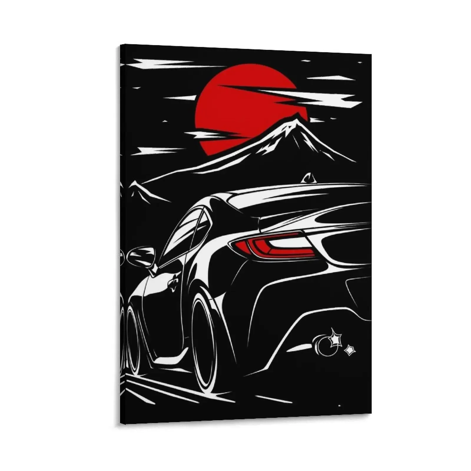 

GR86 Canvas Painting Wall decoration frame anime figure poster anime