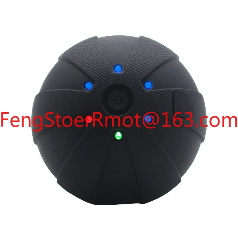 OEM 9cm High Quality Electric TPE Wrapping Sport Deep Tissue Fascia Trigg Points Vibrating Massage Ball Roller
