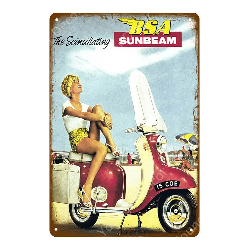 Vintage Bsa Motorcy…