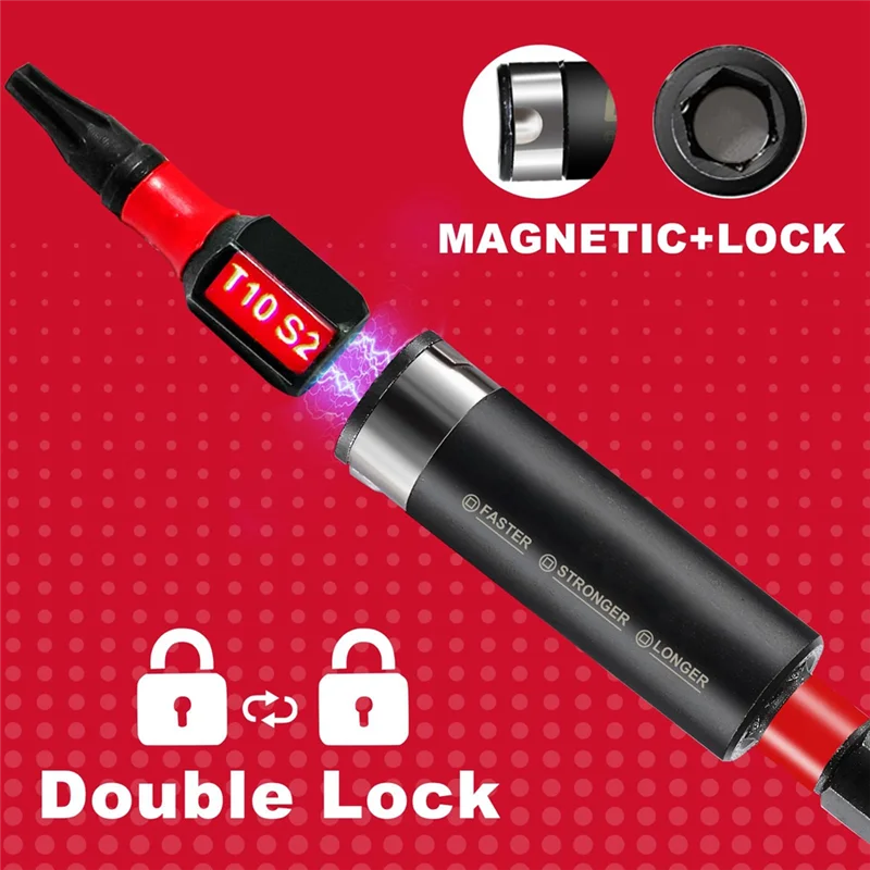 

ABMI-Anti-Slip, 1 шт., держатель бит, 22 шт., электрический шестигранный набор бит, органайзер, рукав, портативные аксессуары для инструментов,