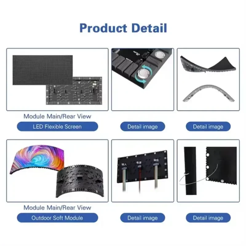 Flexible RGB LED Video Wall Display for Events - view 2