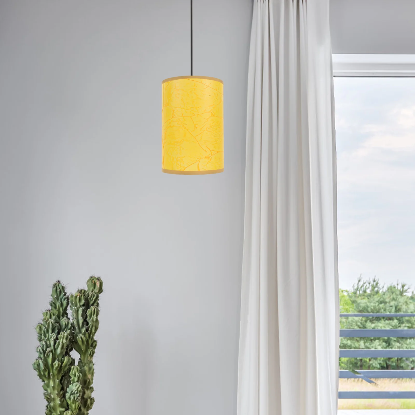 

Modern Cylindrical Lamp Shade E27 Compatible with Bedside Wall Floor Lamps Universal Fit for Home Office Living Room Decor