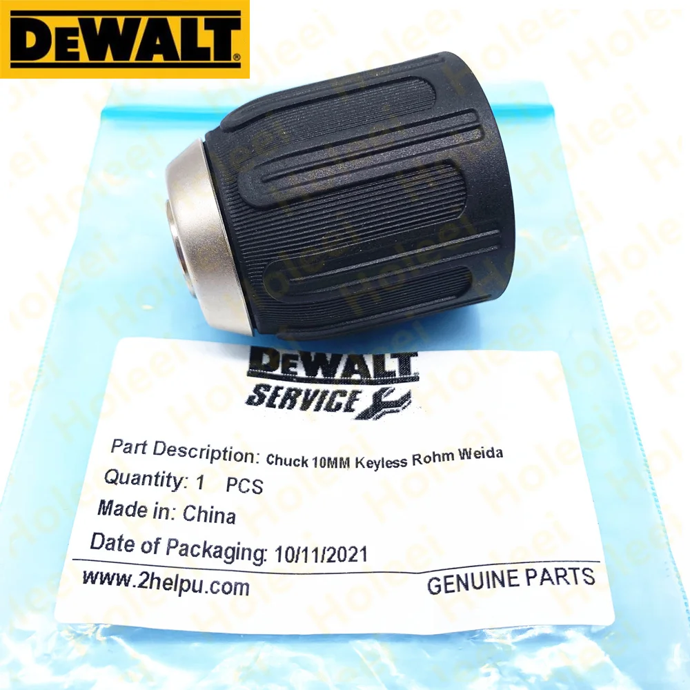 CHUCK KEYLESS 10MM for DEWALT DCD716 DCD731 Power Tool Accessories Electric tools part