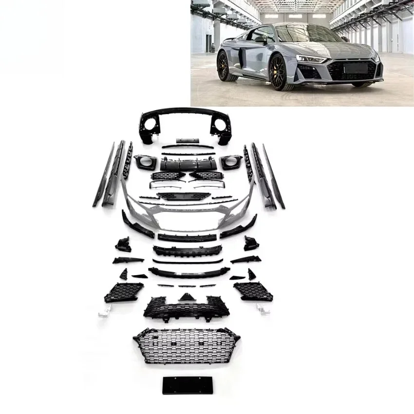 Hot Sale High QualityNew Coupe Performance Style Body Kit for R8 2016 2017 2018 2019 2020 Old to New