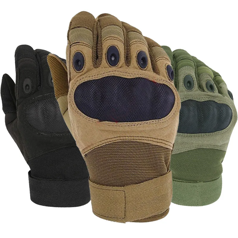 Custom Logo Full-finger Tactical Gloves Outdoor Fighting Training Hunting Racing Tactical Motorcycle