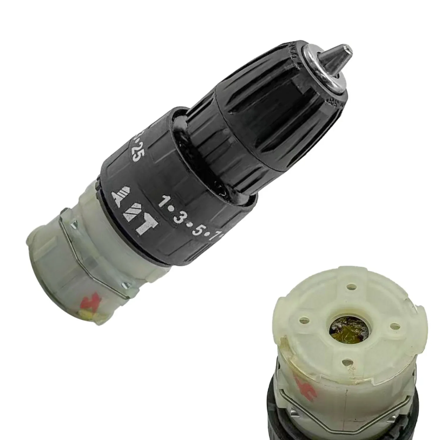 16.8V 21V Brushless Drill Chuck Assembly with 10mm Capacity and Multi Mode Gearbox for For IMPACT Driver Systems