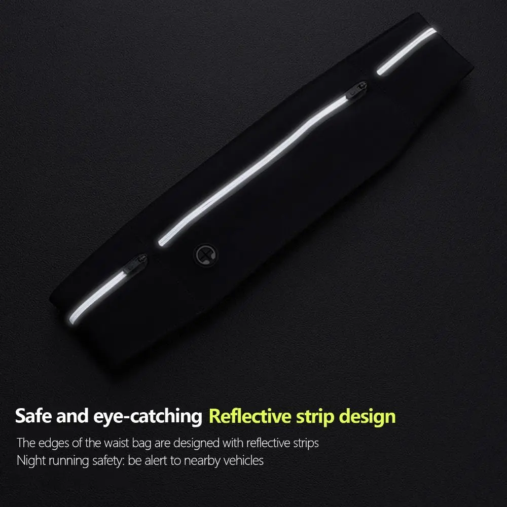 

Женская водонепроницаемая поясная сумка для бега, для телефона, для занятий спортом на открытом воздухе, спортивная поясная сумка-бананка