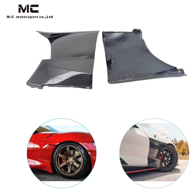 For Supra G/GR a90 a91 mk mk5 E Style Fender Carbon Fiber Door Fender Flares