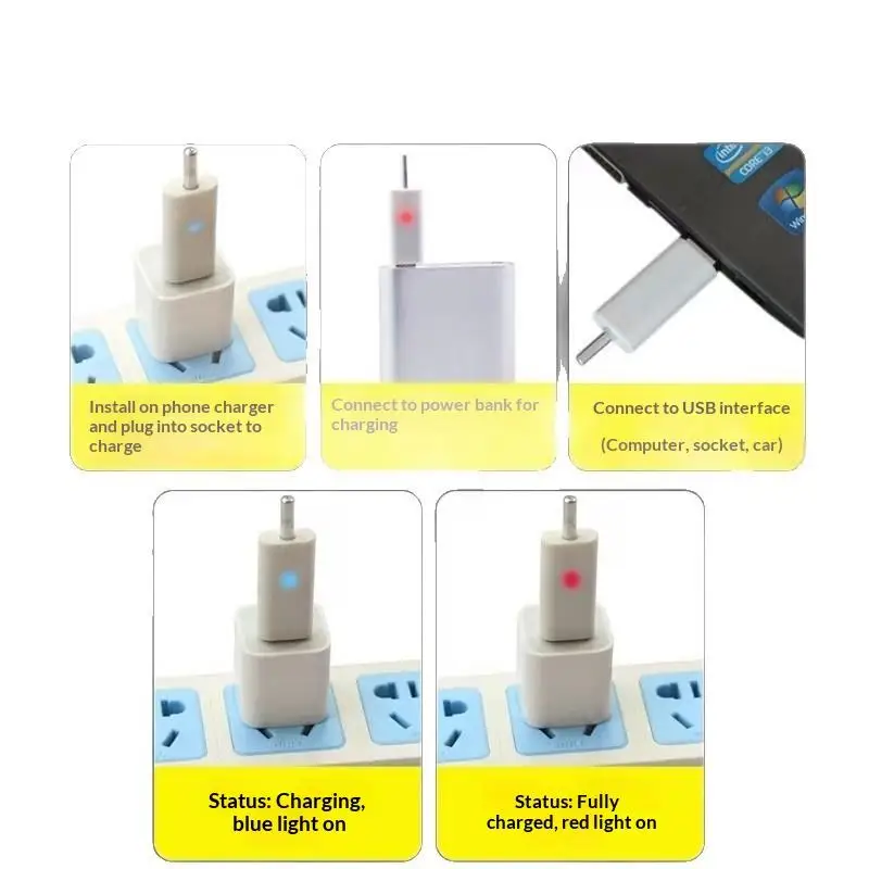 

Rechargeable CR425 Battery Fishing Alarm Bite Indicator Float USB Charger Fishing Tackle Accessory Set