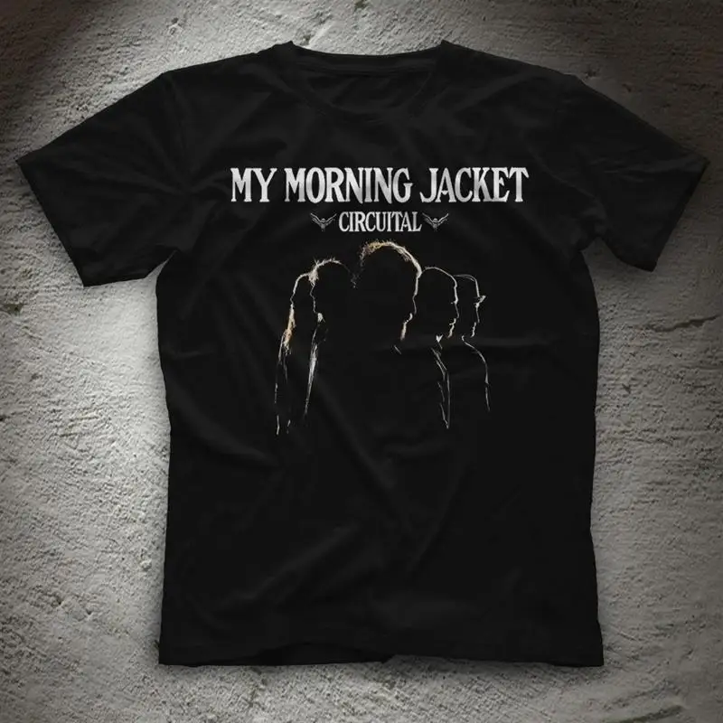 My Morning Jacket Black  T shirt For Fan