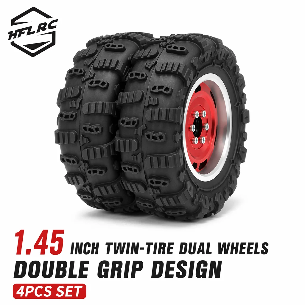 HFLRC 4PCS 1/24 TRX4M SCX24 FCX24 AX24 1.45