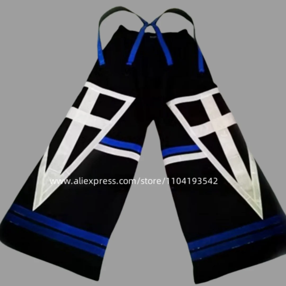 PHATTPANT فات السراويل موضة كول شريط عاكس للرؤية الليلية السراويل خلط شبح الرقص السراويل مضيئة بنطلون NO216