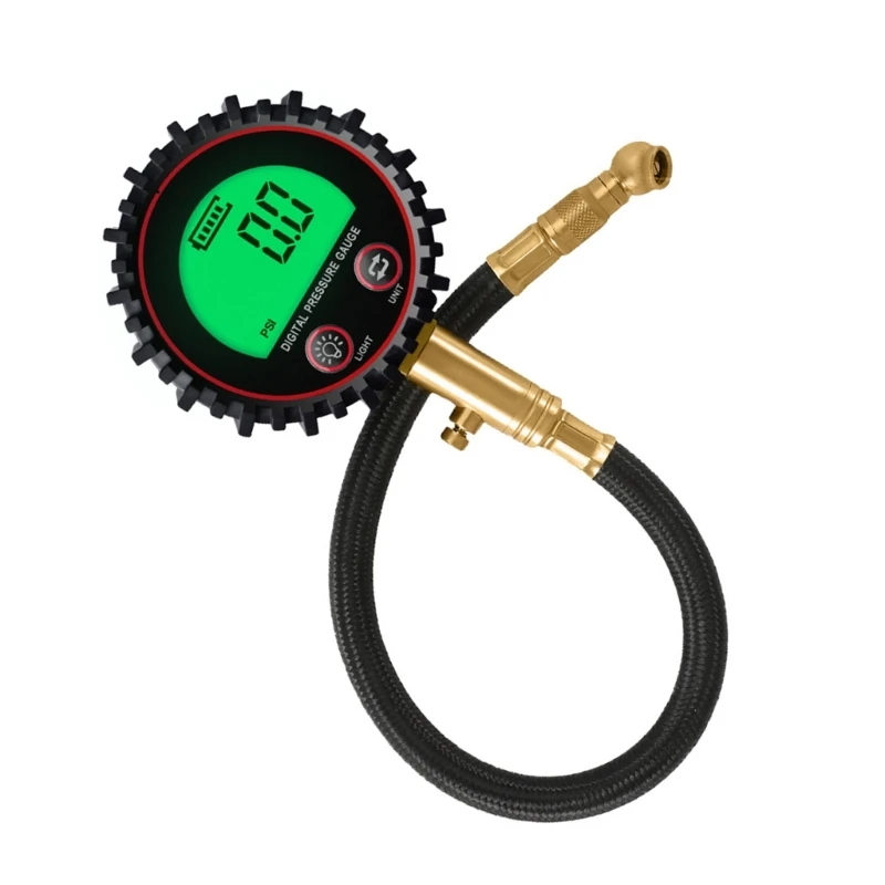 Vehicle Tyre Air Pressure Gauge Inflation Monitoring Manometer Barometers Tester