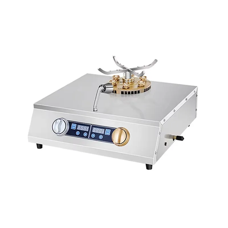 Intelligent single-head gas stove Stainless steel factory direct sales Commercial kitchen equipment Smart mud pot rice stove eas